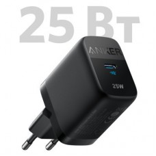 Зарядний пристрій Anker PowerPort 312 — 25 W USB-C Black (A2642G11) - Фото