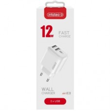 Зарядний пристрій Intaleo 12W Fast Charge 2USB 2.4A white (1283126578281) - Фото