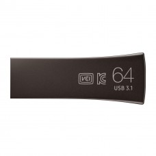 USB флешнакопичувач Samsung 64 GB Bar Plus Black USB 3.1 (MUF-64BE4/APC) - Фото