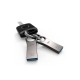 USB-флеш-накопичувач Silicon Power 64 GB Jewel J80 Titanium USB 3.0 (SP064GBUF3J80V1T)
