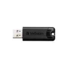 USB флеш накопитель Verbatim 16GB PinStripe Black USB 3.2 (49316) - Фото