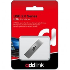 USB-флеш-накопичувач AddLink 64 GB U20 Titanium USB 2.0 (ad64GBU20T2) - Фото