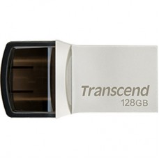 USB флеш накопитель Transcend 128GB JetFlash 890 Silver USB 3.1/Type-C (TS128GJF890S) USB флеш накопитель Transcend 128GB JetFlash 890 Silver USB 3.1/Type-C (TS128GJF890S)