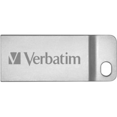 USB флеш накопитель Verbatim 64GB Metal Executive Silver USB 2.0 (98750)
