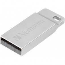 USB флешнакопичувач Verbatim 32 GB Metal Executive Silver USB 2.0 (98749) - Фото