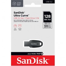 USB флеш накопитель SanDisk 64GB Ultra Curve Black USB 3.2 (SDCZ550-064G-G46) USB флеш накопитель SanDisk 64GB Ultra Curve Black USB 3.2 (SDCZ550-064G-G46) - Фото