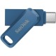 USB флеш накопитель SanDisk 128GB Ultra Dual Drive Go Navy Blue USB 3.1 Type-C (SDDDC3-128G-G46NB)