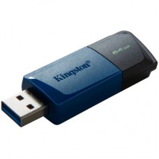 USB-флеш-накопичувач Kingston 2x64 GB DataTraveler Exodia M Black/Blue USB 3.2 (DTXM/64GB-2P) - Фото
