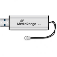 USB-флеш накопичувач Mediarange 16 GB Black/Silver USB 3.0 (MR915) - Фото