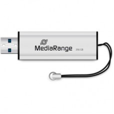 USB-флеш накопичувач Mediarange 256 GB Black/Silver USB 3.0 (MR919) - Фото