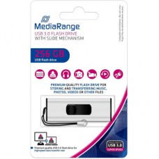 USB-флеш накопичувач Mediarange 256 GB Black/Silver USB 3.0 (MR919) - Фото