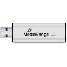USB-флеш накопичувач Mediarange 64 GB Black/Silver USB 3.0 (MR917) - Фото