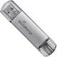 USB-флеш накопичувач Mediarange 128 GB Silver USB 3.0 / Type-C (MR938)