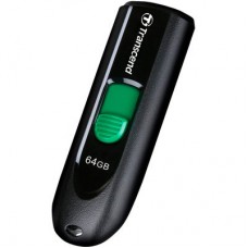 USB флеш накопитель Transcend 64GB JetFlash 790C Black USB 3.1 Type-C (TS64GJF790C) - Фото