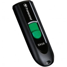 USB флеш накопитель Transcend 64GB JetFlash 790C Black USB 3.1 Type-C (TS64GJF790C) - Фото