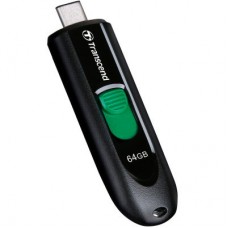 USB флеш накопитель Transcend 64GB JetFlash 790C Black USB 3.1 Type-C (TS64GJF790C) - Фото