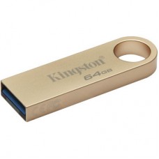 USB флешнакопичувач Kingston 64 GB DataTraveler SE9 G3 Gold USB 3.2 (DTSE9G3/64GB) - Фото