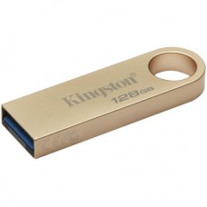 USB флешнакопичувач Kingston 128 GB DataTraveler SE9 G3 Gold USB 3.2 (DTSE9G3/128GB) - Фото