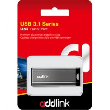 USB флешнакопичувач AddLink 128 GB U65 USB 3.1 (ad128GBU65G3) - Фото