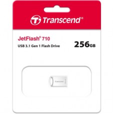 USB-флеш-накопичувач Transcend 256 GB JetFlash 710 Silver USB 3.1 (TS256GJF710S) - Фото