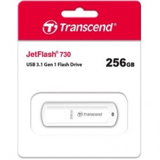 USB флеш накопитель Transcend 256GB JetFlash 730 White USB 3.1 (TS256GJF730) USB флеш накопитель Transcend 256GB JetFlash 730 White USB 3.1 (TS256GJF730) - Фото