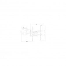 Кронштейн X-Digital STEEL SA345 Black - Фото