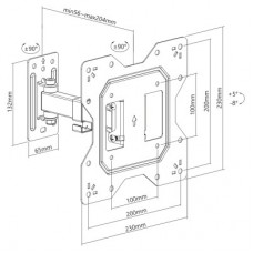 Кронштейн ITech LCD522B - Фото