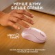 Мышка Logitech M240 Silent Bluetooth Rose (910-007121) Мышка Logitech M240 Silent Bluetooth Rose (910-007121)