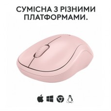 Мышка Logitech M240 Silent Bluetooth Rose (910-007121) - Фото