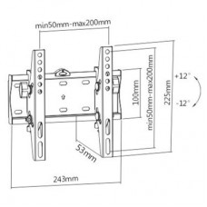 Кронштейн Gembird WM-42T-02 - Фото