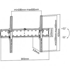 Кронштейн Gembird WM-70T-02 - Фото