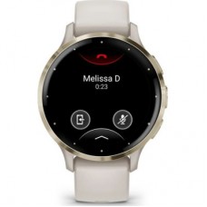 Смарт-годинник Garmin Venu 3S, Ivory + Soft Gold, GPS (010-02785-04) Смарт-годинник Garmin Venu 3S, Ivory + Soft Gold, GPS (010-02785-04) - Фото