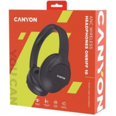 Наушники Canyon OnRiff 10 ANC Bluetooth Black (CNS-CBTHS10BK) - Фото