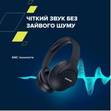 Наушники Canyon OnRiff 10 ANC Bluetooth Black (CNS-CBTHS10BK) - Фото