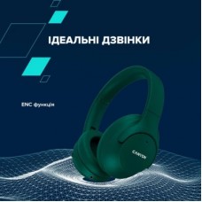 Наушники Canyon OnRiff 10 ANC Bluetooth Green (CNS-CBTHS10GN) - Фото