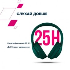 Наушники Canyon OnRiff 10 ANC Bluetooth Green (CNS-CBTHS10GN) - Фото
