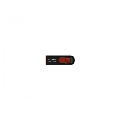 USB флеш накопитель ADATA 32Gb C008 black+red (AC008-32G-RKD)