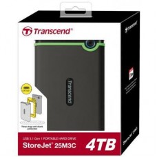 Зовнішній жорсткий диск 2.5" 4 TB Transcend (TS4TSJ25M3C) Зовнішній жорсткий диск 2.5" 4 TB Transcend (TS4TSJ25M3C) - Фото