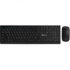 Комплект Xtrike ME MK-208W Wireless UA Black (MK-208WUA)