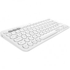 Клавіатура Logitech K380s Multi-Device Bluetooth UA White (920-011852) - Фото