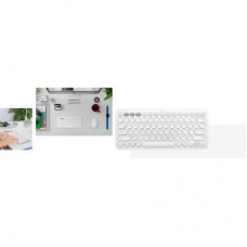 Клавіатура Logitech K380s Multi-Device Bluetooth UA White (920-011852) - Фото