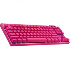 Клавіатура Logitech G PRO X TKL Lightspeed Tactile USB UA Magenta (920-012159) - Фото