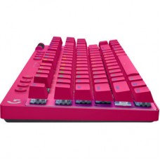 Клавіатура Logitech G PRO X TKL Lightspeed Tactile USB UA Magenta (920-012159) - Фото