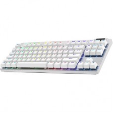Клавіатура Logitech G PRO X TKL Lightspeed Tactile USB UA White (920-012148) - Фото