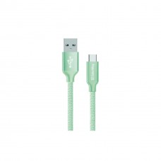 Дата кабель USB 2.0 AM to Type-C mint ColorWay (CW-CBUC003-MT) - Фото