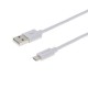 Дата кабель USB 2.0 AM to Micro 5P 2.5m white Grand-X (PM025W) Дата кабель USB 2.0 AM to Micro 5P 2.5m white Grand-X (PM025W)