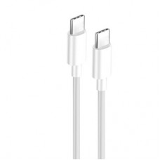 Дата кабель USB-C to USB-C 1.0m 3A 60W white ColorWay (CW-CBPDCC055-WT) - Фото