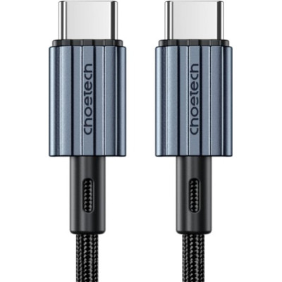 Дата кабель USB-C to USB-C 1.8m USB 2.0 60 W Choetech (XCC-1014-BK)