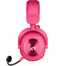 Навушники Logitech G Pro X 2 Lightspeed Wireless Magenta (981-001275) - Фото