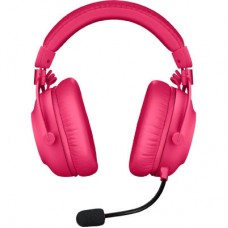 Навушники Logitech G Pro X 2 Lightspeed Wireless Magenta (981-001275) - Фото